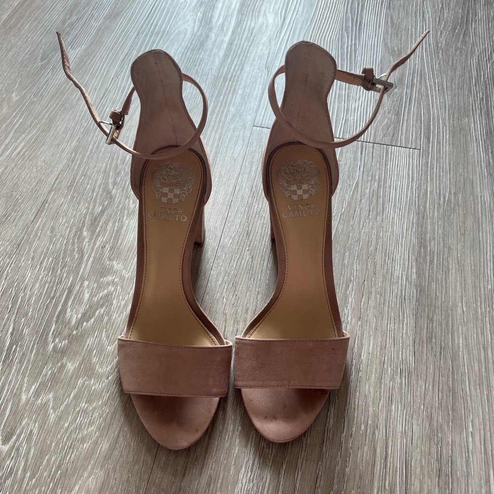 Blush pink Vince Camuto Heel